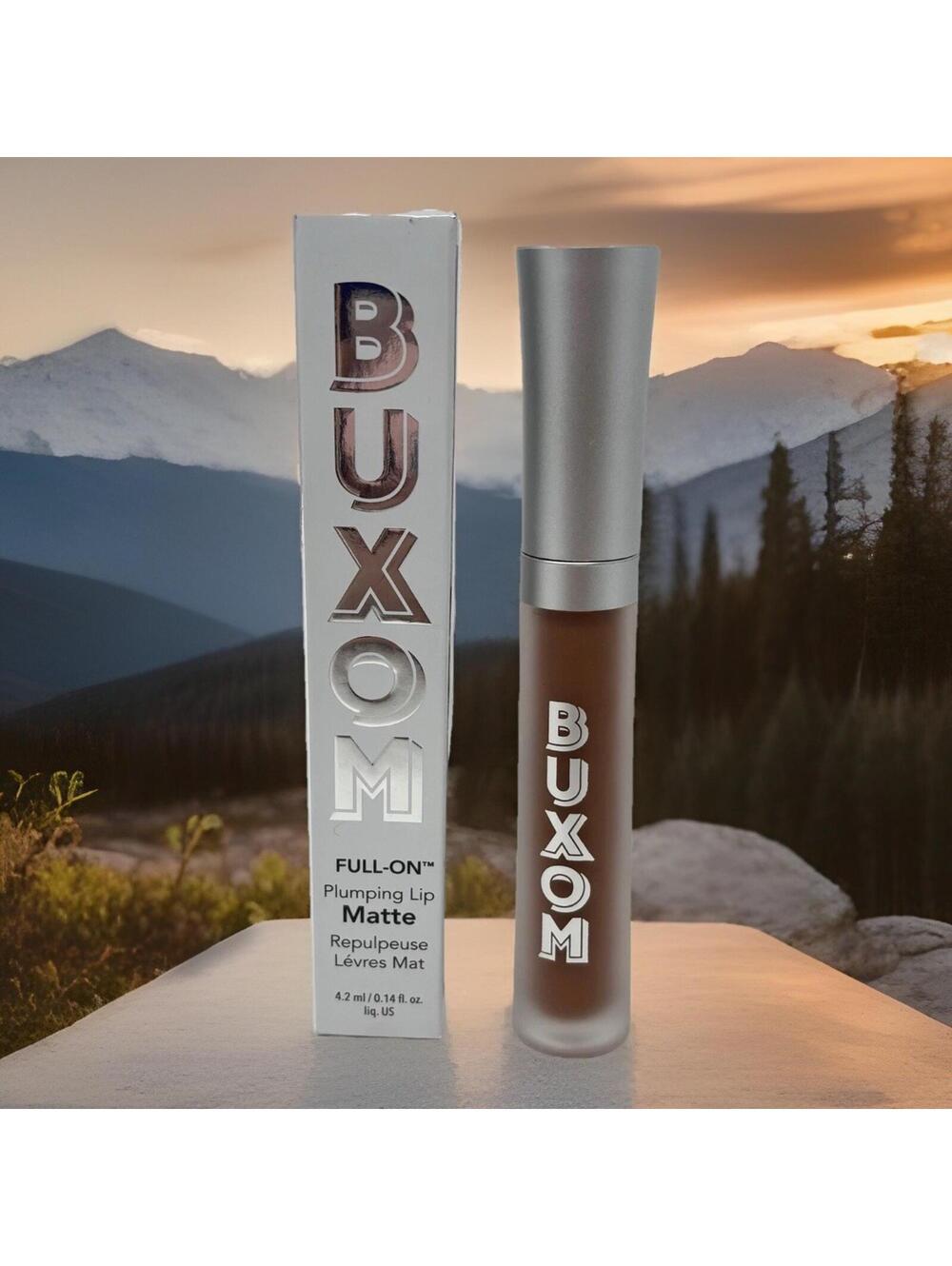 Buxom Full-On Plumping Lip Matte AFTER HOURS Vegan Soft Suede Color Gloss New